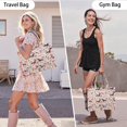 thumbnail image 6 of Large Capacity Tote Bag,Dachshund and Flower Handbag Fashion Luxury Tote Bag,15.7"x13"x 5.1" Inches,Laptop Compatible, 6 of 6