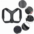 thumbnail image 2 of Posture Corrector, Back Support & Back Posture Corrector Back Brace Breathable Comfortable Adjustable - Posture Improvement Relieve Back Pain, 2 of 5