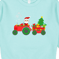 thumbnail image 3 of Inktastic Santa on Christmas Tractor Toddler Sweatshirt, 3 of 4