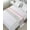 Gray Pink, variant on Bed Runner Scarf Queen Size, Sky Blue Grey Stain Bed Runners & Scarves for Foot of Beds, Chic Garden Floral Stripe Embroidery Design Decorative Bedding Runner Scarf for Hotel Home Bedroom