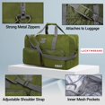 thumbnail image 4 of Bolsa de deporte Lucky Travel, 115 L, plegable, color verde Loden, 4 of 6