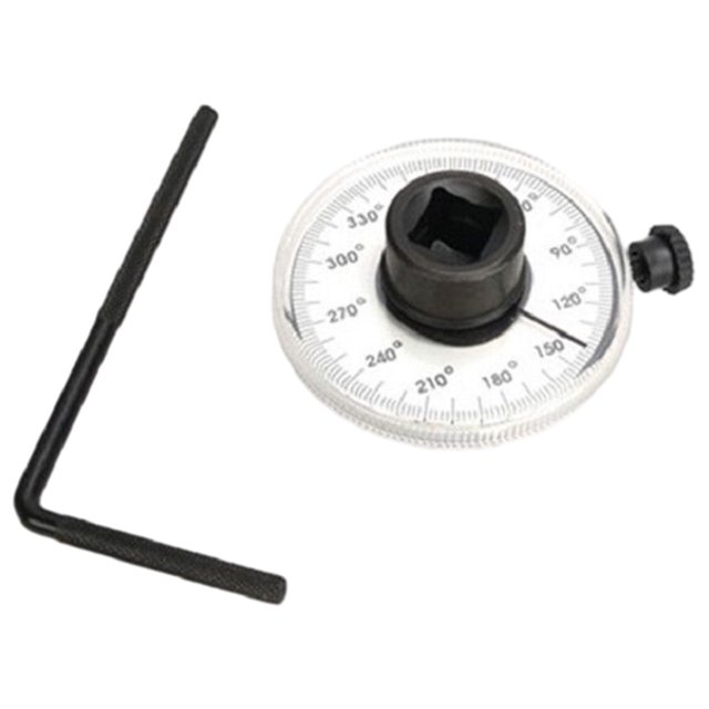 Ndcxsfigh Herramienta Medidor Automotriz 1/2 Pulgada Llave Medidor Rotación Herramienta Manual (negro)