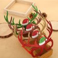 thumbnail image 2 of MaiMai Stock disponible gafas navideñas decoraciones de marco gafas de vestir de alce para niños gafas con cabeza de astas para pareja, 2 of 4
