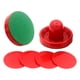 thumbnail image 1 of Juego de empujadores de hockey de aire, tamaño estándar, accesorios de mesa con discos redondos para 64 cm, 1 of 9