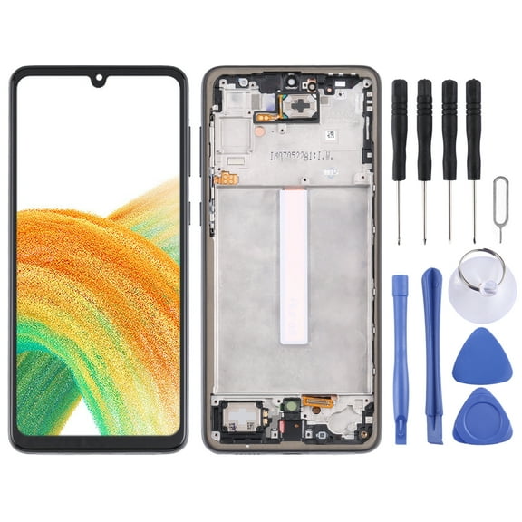 Cellphone Spare Parts  Original LCD Screen and Digitizer Full Assembly with Frame For Samsung Galaxy A33 5G SM-A336B