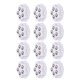 thumbnail image 5 of Ruedas Adhesivas, 12 Ruedas Giratorias De 360 ​​​​grados Para Muebles Con Pastillas De Freno Para Electrodomésticos, Estanterías Y Maceteros, 5 of 7