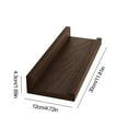 thumbnail image 3 of Solid Wood Wall Shelf, Bedroom Partition Rack, Living Room Decorative Storage Shelves for Home Organization Display, 3 of 5