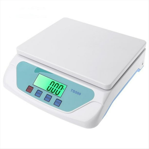 Báscula Digital de Precisión de 30 Kg/1 G, Balanza Electrónica con Pantalla LCD, Balanza de Precisión para Alimentos.