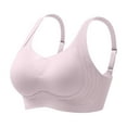 thumbnail image 4 of RMGVDSD Wireless Bras for Women Seamless Push Up Bras Jelly Strip Soft Support Comfort Bra No Underwire Everyday Bralette T-Shirt Everyday Bra, 4 of 5