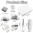 thumbnail image 2 of Style-Carry Office Supplies Set Desk Accessory Kit, Stapler Set Staple Remover, Tape, Office Desk Accessories Gift for Women, 2 of 3