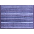 thumbnail image 1 of Ahgly Company Indoor Rectangle Abstract Blue Modern Area Rugs, 2' x 3', 1 of 4