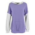 thumbnail image 4 of Chuancc Crewneck Sweatshirts Women Solid Color Hoodies Fall Sweatshirt Women'S Sweatshirts Sweatshirt For Women Women'S Sweatshirts Oversized Casual Loose Solid Z-N 4XL, 4 of 5