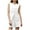 White, variant on Business Casual Outfits for Women Fashion Leisure Sleeveless Solid Color Blazer and Shorts Dressy 2Pcs Set