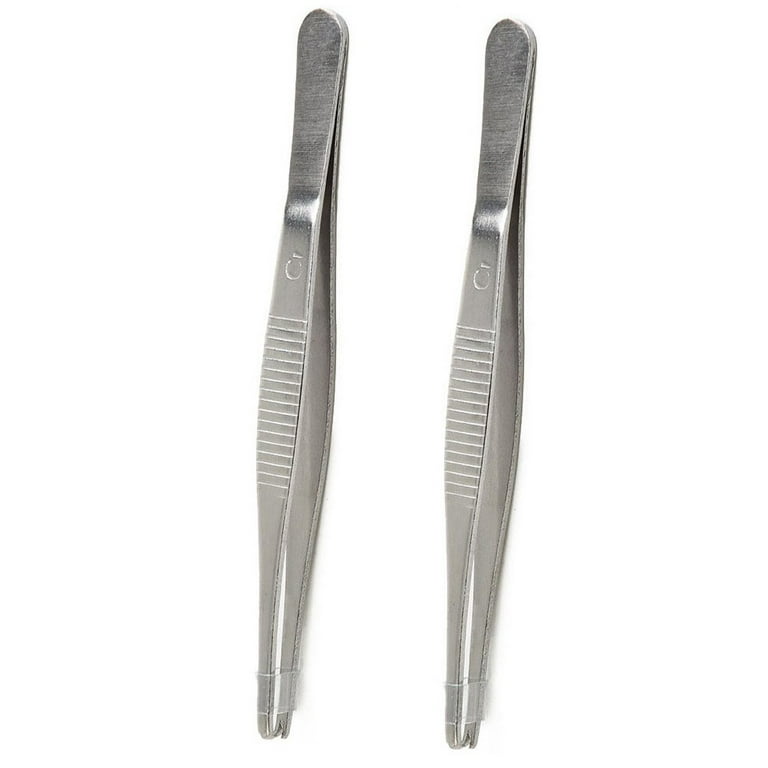 Buy Wholesale China Best-esd 13 Stainless Steel Flat Round Tip Tweezers For  Electronics Repairing & Stainless Steel Tweezers Round Tweezers at USD 1.1