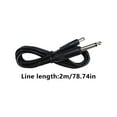 thumbnail image 3 of Professional 6.35mm Tattooing Clip Cord Cable For Tattooing Machine Power Supply Cable Converter Accessories, 3 of 8