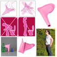 thumbnail image 4 of Urinario portátil para mujeres y niñas2 uds.dispositivo para orinar al aire librecolor rosa Ndcxsfigh Nuevos Originales, 4 of 6