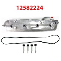 12582224 Valve Cover with Gaskets & Bolts Right Side Compatible with 1999-2008 Cadillac Chevrolet GMC Pontiac