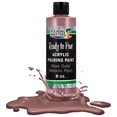 thumbnail image 1 of Pouring Masters Rose Gold Metallic Pearl Acrylic Ready to Pour Pouring Paint â€“ Premium 8-Ounce Pre-Mixed Water-Based - For Canvas, Wood, Paper, Crafts, Tile, Rocks and more, 1 of 4