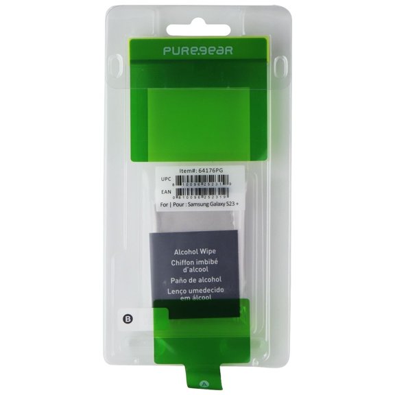 PureGear Tempered Glass for Samsung Galaxy S23  (Plus) - Clear (BULK) 64176PG