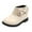 style-02 White, variant on Toddler Girls Boots Boots for Girls Little Girls Winter Boots Soft Sole Side Zip Heart Design Combat Boots Fashion Princess Leather Boots Size 10.5 (White,Little Kids 10.5)