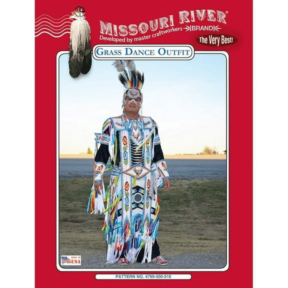 Missouri River Grass Dance Outfit Leathercraft Sewing Pattern