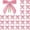 Pink, variant on BSJJY Small Velvet Christmas Bows, 25pc 9cm Pink Ribbon Ornaments with Metal Clip, Tree Wreath Gift Wrap Craft Decor
