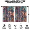 thumbnail image 2 of Blackout Kids Curtains,Multicolor Paisley Pattern Childrens Insulated Curtains Set Of 2,Bedroom Essentials,Toddler Room Decor 42x54in(106x137cm), 2 of 5