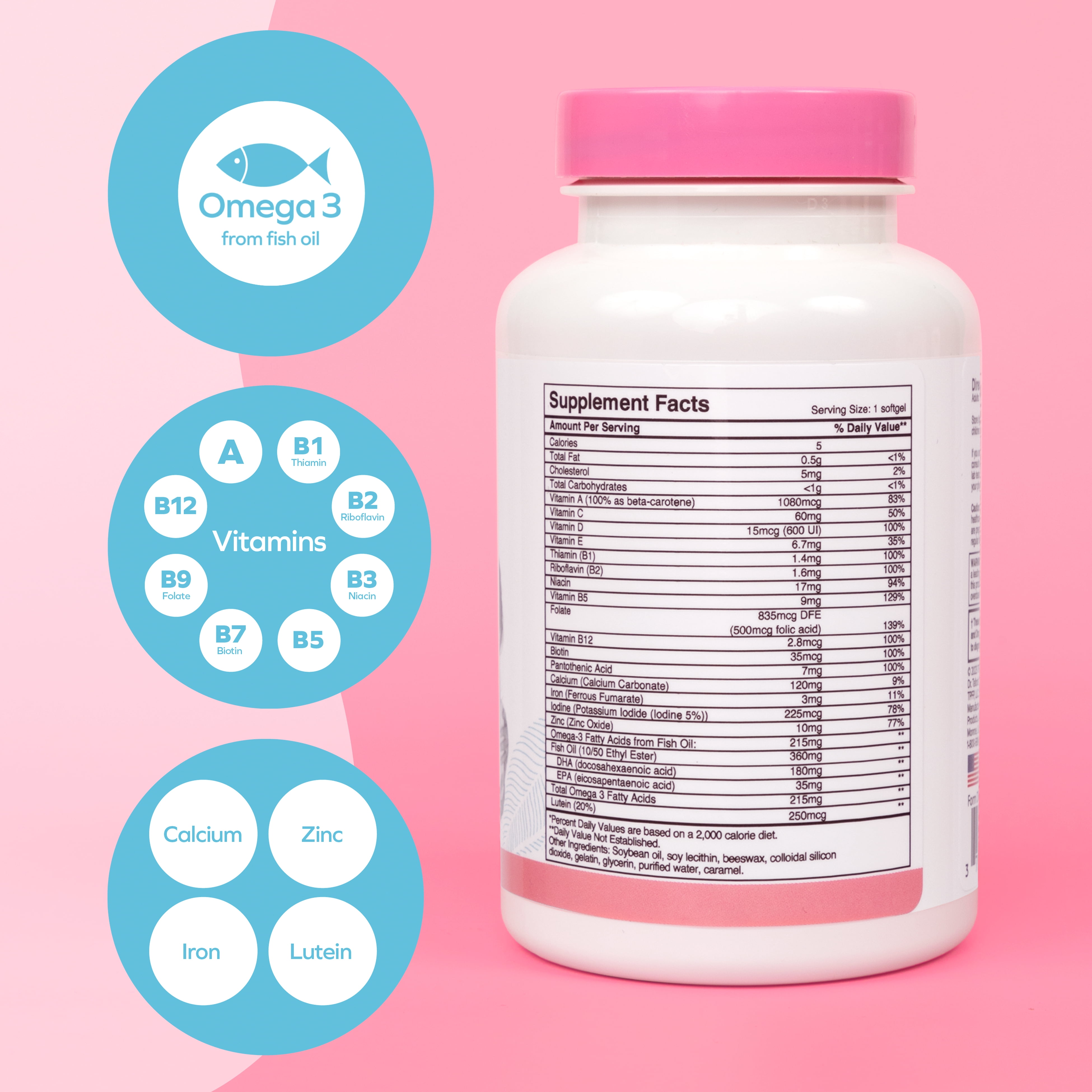 Dr. Talbot's Mom Postnatal Multi-Vitamin, 60 Day Supply