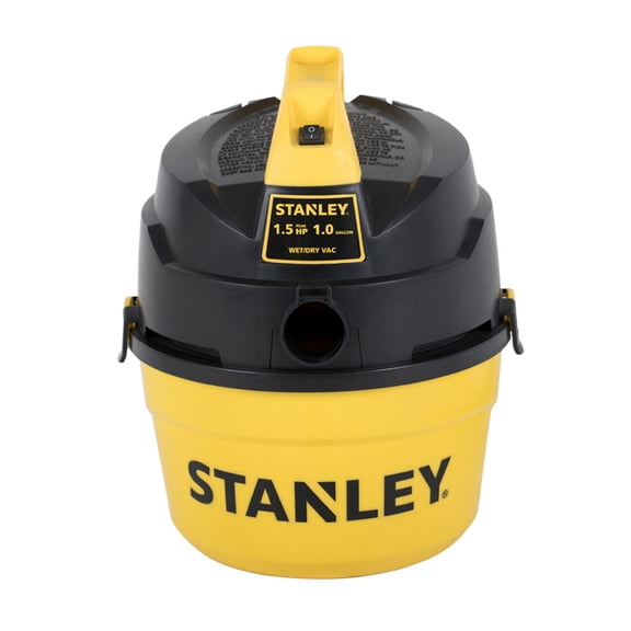 Stanley 1 Gallon 1.5HP Portable Poly Series Wet and Dry Vacuum Cleaner