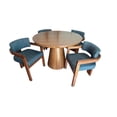 thumbnail image 1 of Comedor moderno para 4 personas azul, 1 of 8