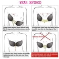 thumbnail image 6 of Iheyi Self Adhesive Bra Silicone Invisible Push-up Wire Free Strapless Backless Bras (D Cup, 1 Black + 1 Brown Style #8811), 6 of 6