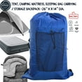thumbnail image 2 of Tent Bag. For Inflatable Mattress, Flip, Bleacher, Booster Seat, Dog Bed, Moving 24”x14” ROYAL BLUE, 2 of 9
