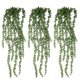 thumbnail image 1 of 3pcs Fake Hanging Plants Artificial Hanging Plant Silicone Lifelike Hanging Plants Fake String of Pearls Plant, 1 of 4