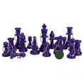 thumbnail image 2 of WE Games Keychain Bag Tag Chessmen - Includes 17 Pieces in Purple, 2 of 7