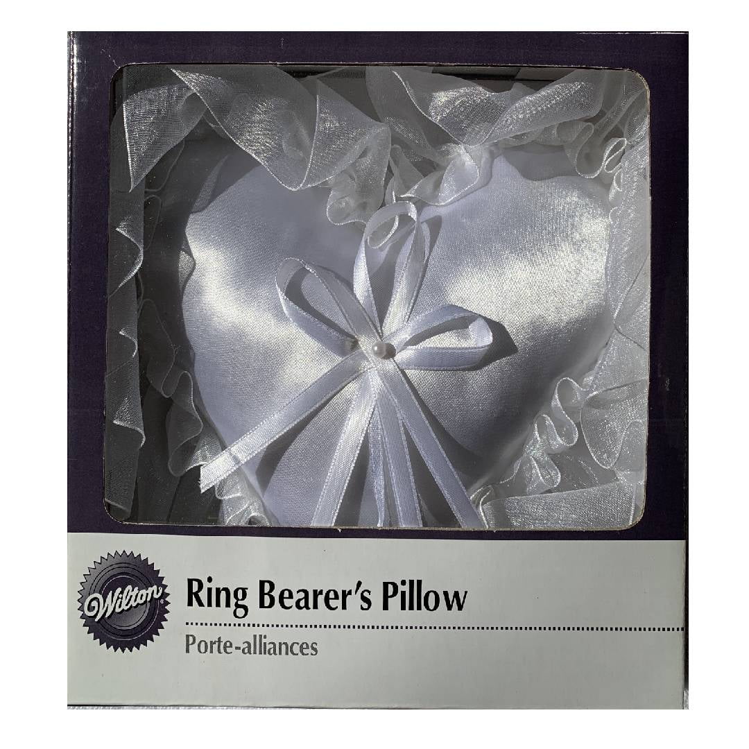 Wilton Heart Wedding Ring Bearer's Pillow