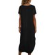 thumbnail image 4 of Vestido de Verano Casual de Mujer, Mezcla de Lino Cuello Redondo sin Mangas Botón Cambio Delantero, 4 of 9