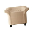 thumbnail image 2 of Runquan Bath Stool Compact Size Good Load Bearing Bathroom Seat for Outdoor Restroom beige with wheel, 2 of 8