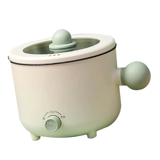 Mini olla eléctrica para calentar fideos, multifuncional, ideal para dormitorios de estudiantes y hogares.