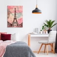 thumbnail image 3 of Stupell Industries Cottage Parisian Tower Pink & Blue Canvas Art, 16 x 24, by Creative Studio, 3 of 8
