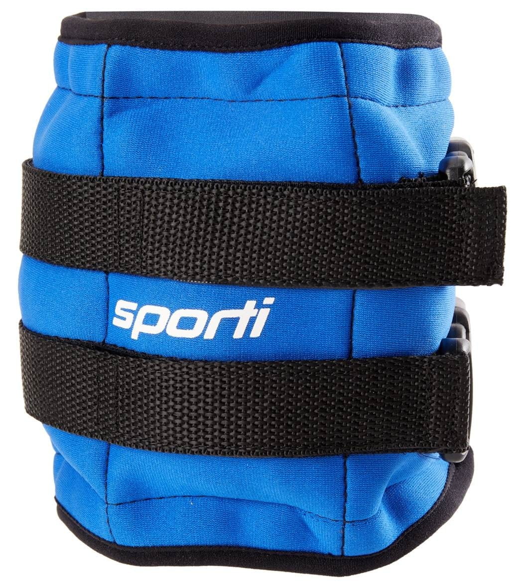 Sporti Adjustable 5lb Neoprene Ankle Weights