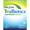 (2 pack) (2 pack) One A Day TruBiotics, Daily Probiotic Supplement for Digestive Health, 30-Capsule Box