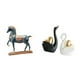 thumbnail image 1 of Figura de caballo,Figura de caballo Escultura animal coleccionable,estatua de cisne,Estatuas y figuritas de cisne de cerámica modernas Esculturas,Escultura de animales Decoración centro de mesa, 1 of 8