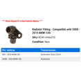 thumbnail image 2 of Radiator Fitting - Compatible with 2008 - 2013 BMW 135i 2009 2010 2011 2012, 2 of 2