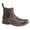 Brown, variant on Roamers Mens Softie Leather Twin Gusset Brogue Ankle Boots