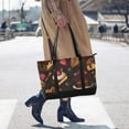 thumbnail image 4 of FORMRS Canvas Laptop Tote Bag for Women with 15.6" Computer Compartments Shoulder Handbag, Chocolate Cakes, 4 of 7