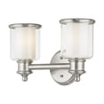 thumbnail image 5 of Livex Lighting - Middlebush - 2 Light Bath Vanity in Traditional Style - 14.5, 5 of 13