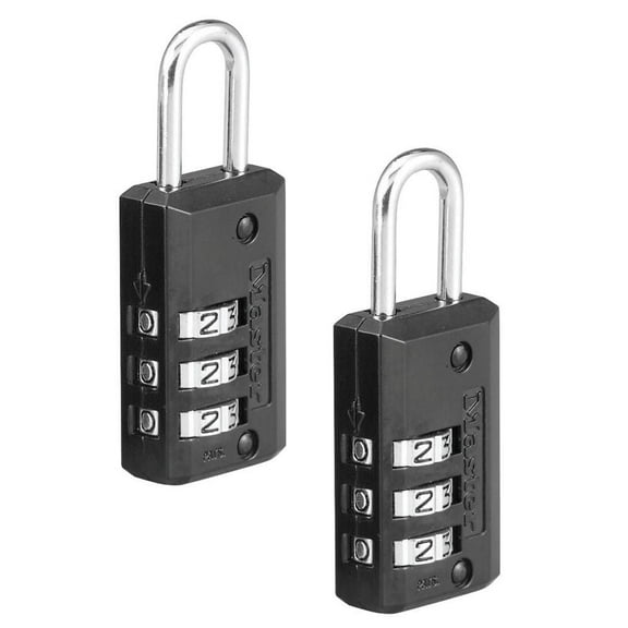 Master Lock Canada Master Lock Set-Your-Own Combination Luggage Padlocks #646T