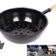 thumbnail image 2 of Carbón Para Barbacoa, Arrancador De Olla De Carbón De Mango Largo Multifuncional De Metal Negro Yuarrent OD006001-00, 2 of 7