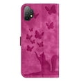 thumbnail image 6 of Wallet Case Designed for Samsung Galaxy A13 4G for Women,Flip Folio Cover with Butterfly Embossed PU Leather Kickstand Credit Card Holder Slots Magnetic Wrist Strap Phone Case, Rose, 6 of 13