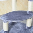 thumbnail image 6 of Two by Two Sacramento - Gray Scratching Post Cat Furniture - 41.7 in. Tall, 6 of 8